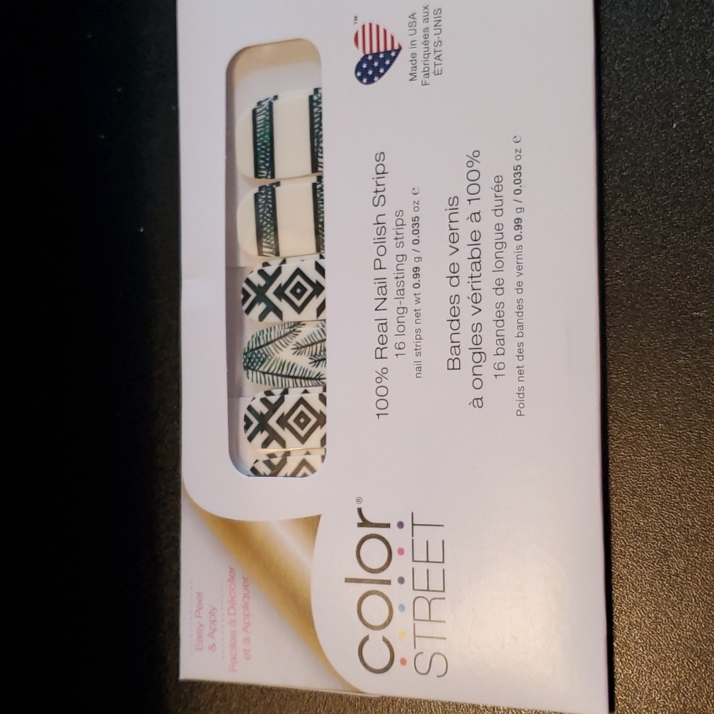 Color Street 100% Real Nail Polish Strips Costa Rica Escape